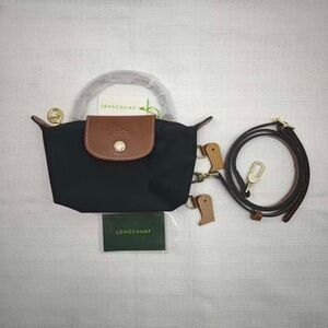 🌿🌿Longchamp Black Mini Crossbody Bag